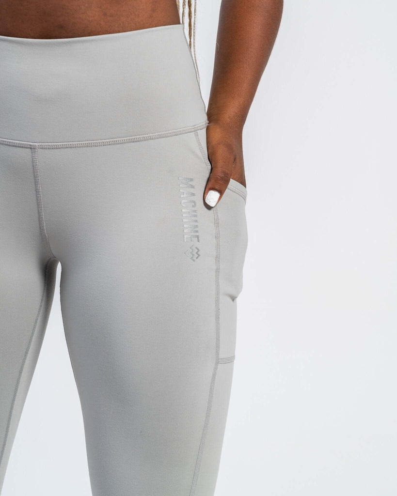 Core Leggings (Grey) - Machine Fitness