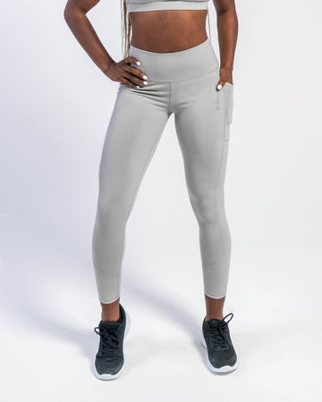 Core Leggings (Grey) - Machine Fitness