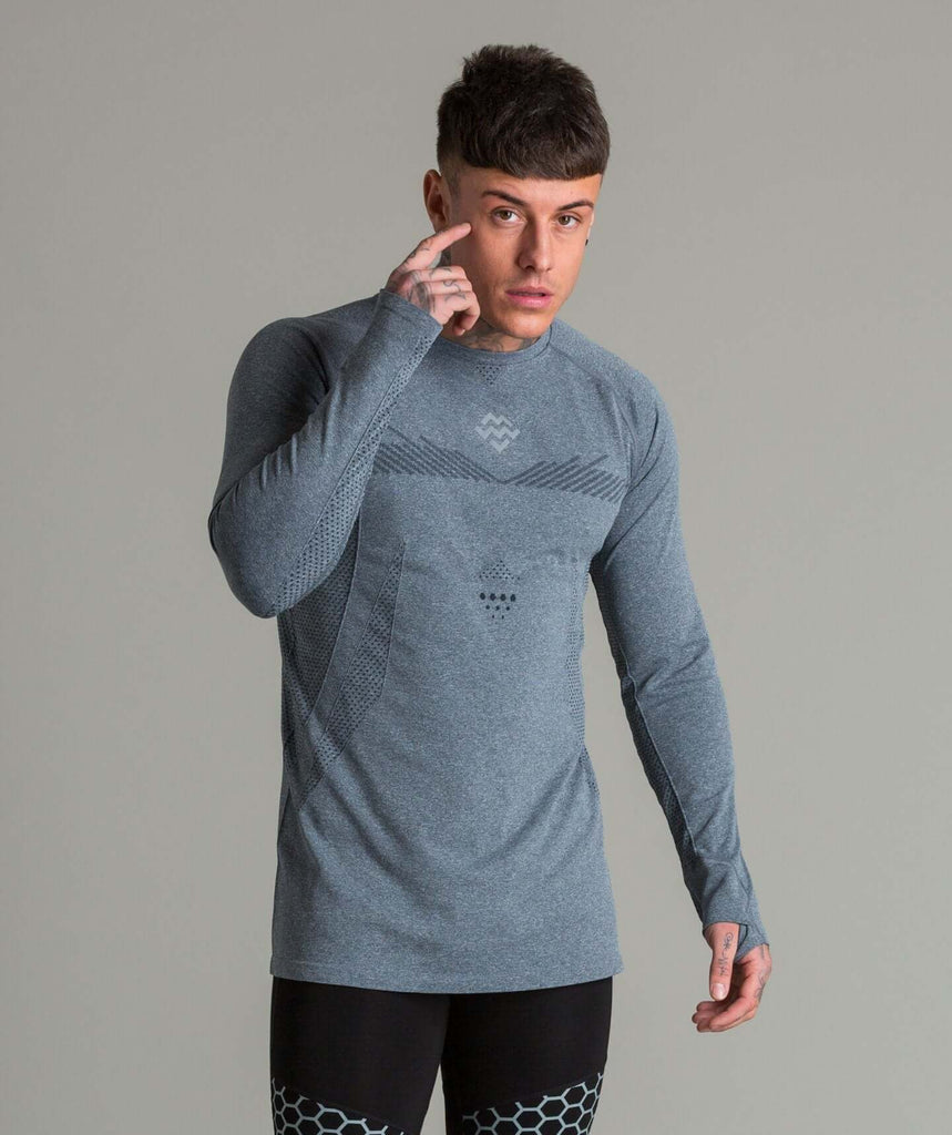 Exo-Knit Long Sleeve (Grey) - Machine Fitness