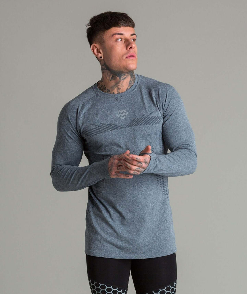 Exo-Knit Long Sleeve (Grey) - Machine Fitness