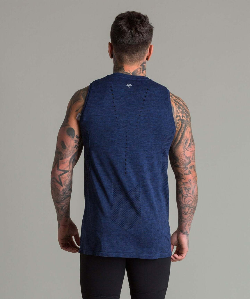 Exo-Knit Tank (Navy) - Machine Fitness