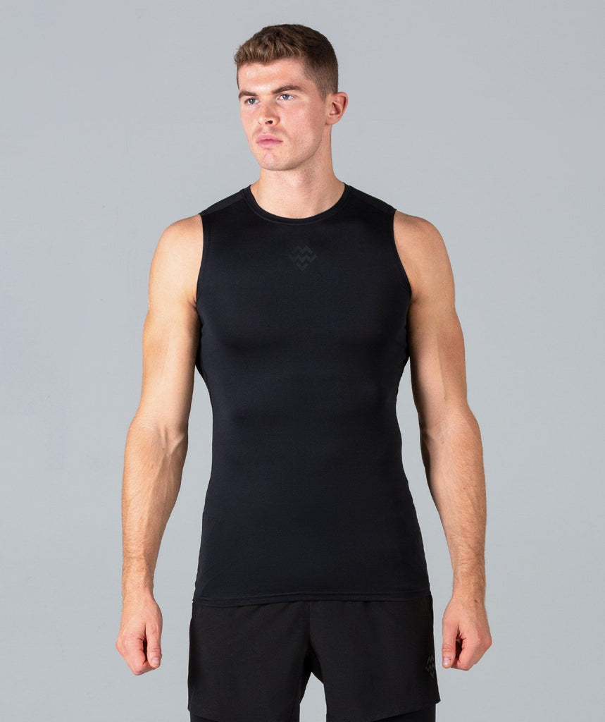 Rush Base Layer Tank (Black) - Machine Fitness