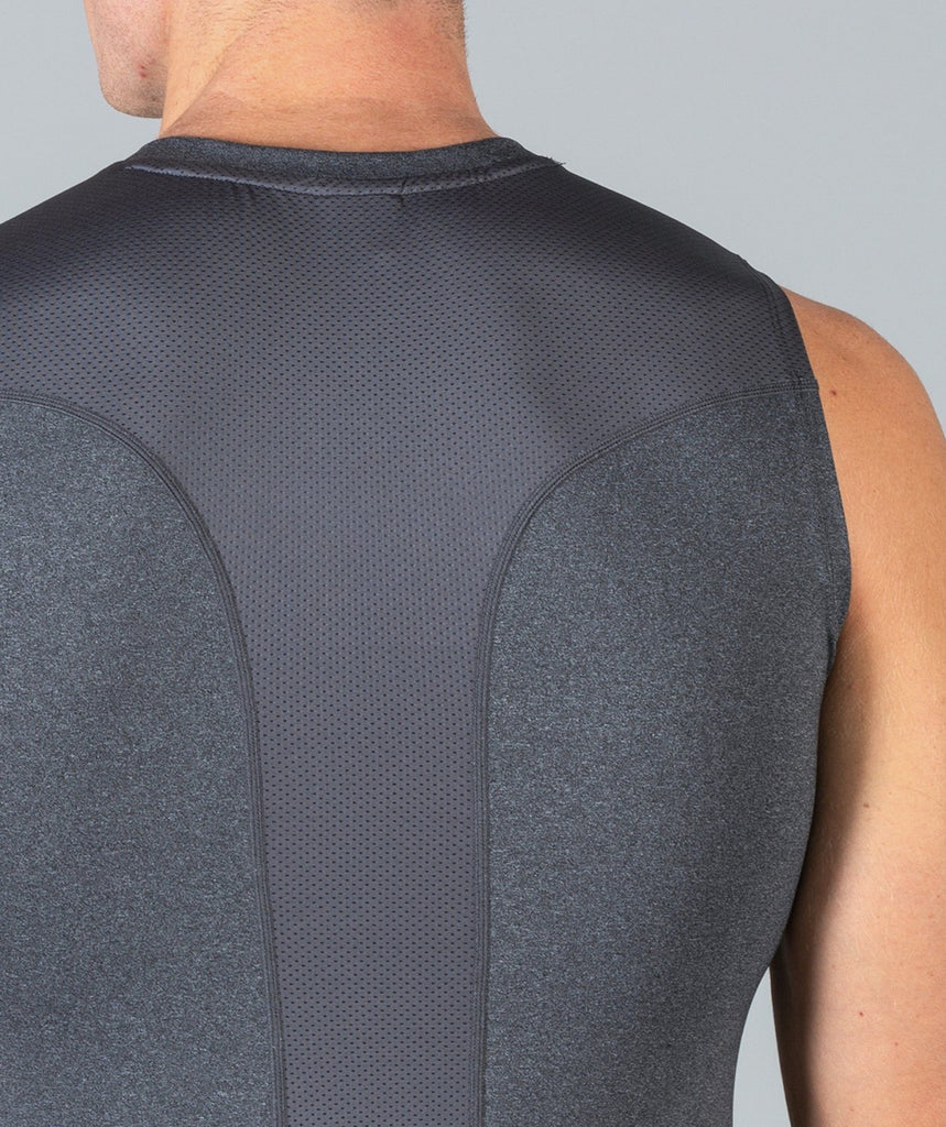 Rush Base Layer Tank (Grey) - Machine Fitness